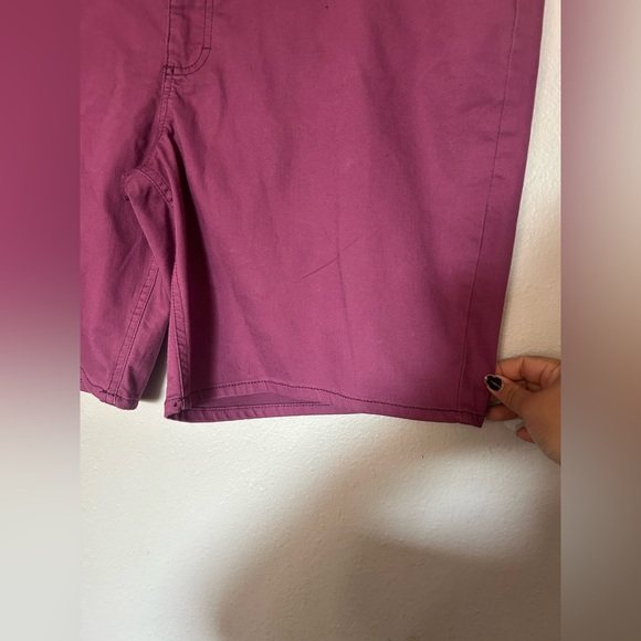 Lee riders mid rise Bermuda Purple Shorts - Picture 2 of 6